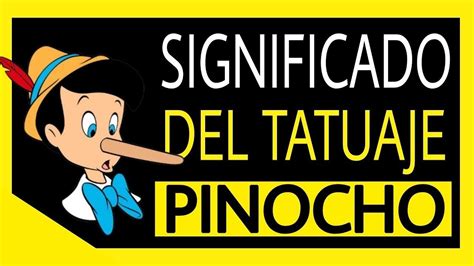 tatuaje pinocho|El significado oculto del tatuaje de Pinocho: Descubre。